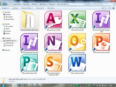 ����������� ���������� ������ Microsoft Office 2010